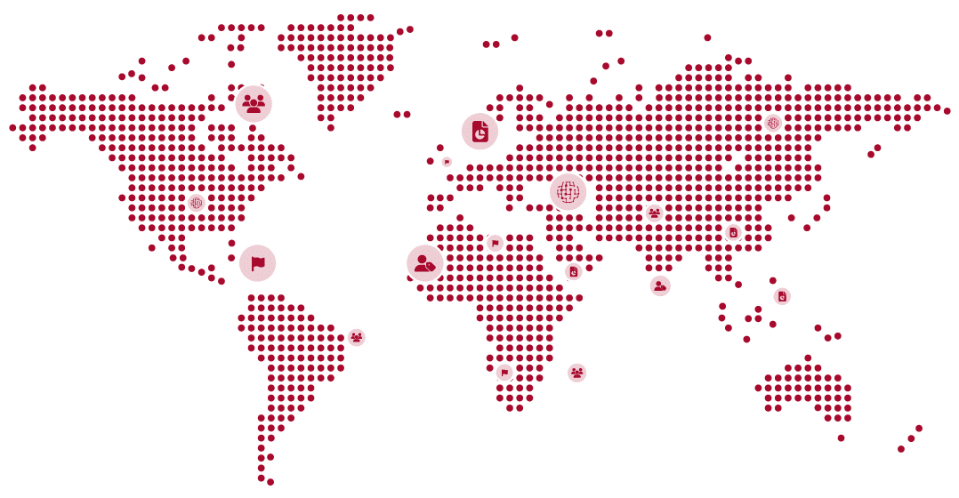 Illustration de la cartographie AUF