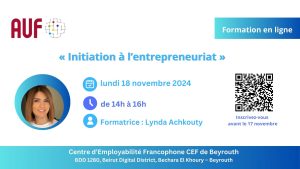 Formation en ligne&nbsp;: Initiation à l’entrepreneuriat