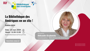 Webinaire&nbsp;: La Bibliothèque des Amériques en un clic&nbsp;!
