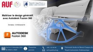 «&nbsp;Maîtriser le design génératif avec Autodesk Fusion 360&nbsp;»