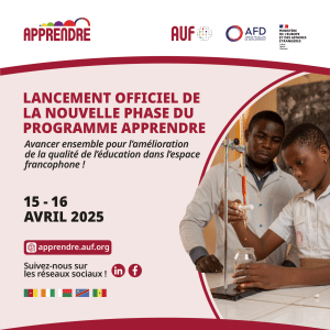 Lancement du programme APPRENDRE&nbsp;: nouveau cap pour la formation des enseignant(e)s