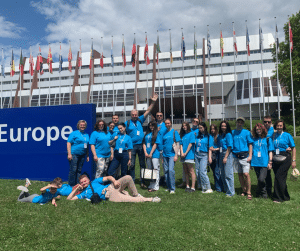 Des étudiants et des enseignants ukrainiens à Université européenne d’été à Strasbourg