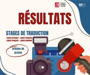 Stages de traduction avec RFI Roumanie – résultats 2e appel 2025